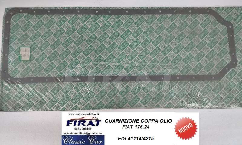 GUARNIZIONE COPPA OLIO FIAT 172.24 (41114/4215)
